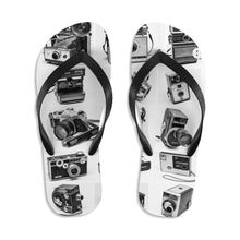 Load image into Gallery viewer, Camera Collage, Unisex Flip-Flops
