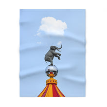Load image into Gallery viewer, Circus Elephant, Baby Blanket
