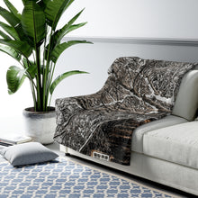 Load image into Gallery viewer, A Sunday Afternoon, Sherpa Fleece Blanket
